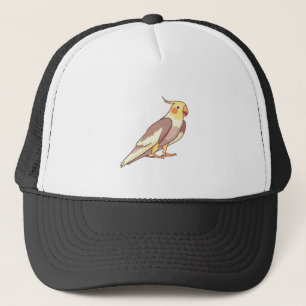 Cockatiel Bird Parrot Truckerkappe