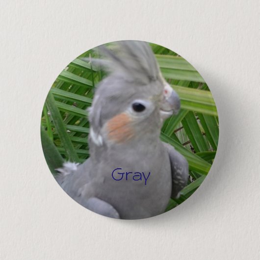 Cockatiel Button (Vorderseite)