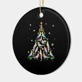 Cockatiel Christmas Tree Funny Cockatiel Bird Chri Keramik Ornament (Links)