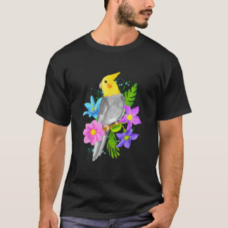 Cockatiel Cockatiel Papagei Malerei Cockati T-Shirt