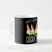 Cockatiel Cockatiels Cockatiel Kaffeetasse (Vorderseite Links)