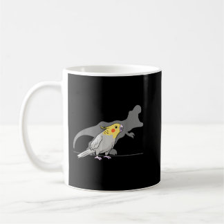 Cockatiel Cockatoo Lutino Parrot Quarrion Dinosaur Kaffeetasse