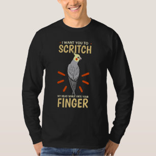Cockatiel Cockatoo Lutino Quarrion Weiro Bird Parr T-Shirt