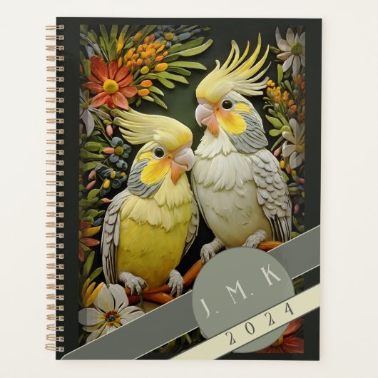 Cockatiel Companies Planer (Vorderseite)