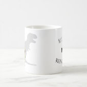 Cockatiel Dinosaur Personalized Gift Kaffeetasse (Mittel)