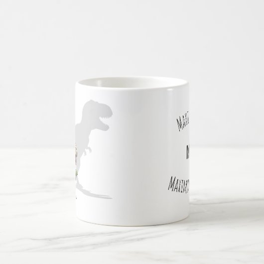Cockatiel Dinosaur Personalized Gift Kaffeetasse (Mittel)