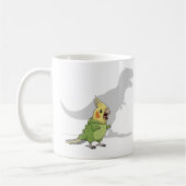 Cockatiel Dinosaur Personalized Gift Kaffeetasse (Links)