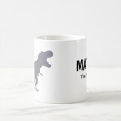 Cockatiel Dinosaur Roar Personalized Gift Kaffeetasse (Mittel)