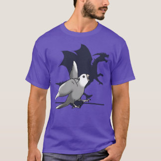 Cockatiel Dragon Shadow T-Shirt