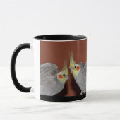 Cockatiel Duo Tasse (Links)