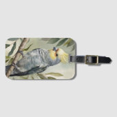 Cockatiel Eukalyptus Tree Gepäckanhänger (Vorderseite (Horizontal))