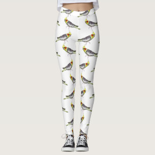 Cockatiel Frenzy Leggings (Farbe auswählen)