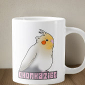 Cockatiel Funny Chonky Pet Bird Round Bird Runder Jumbo-Tasse