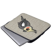 Cockatiel Laptopschutzhülle (Vorne Knopf)