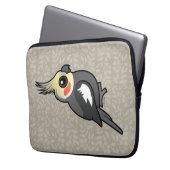 Cockatiel Laptopschutzhülle (Vorderseite Links)