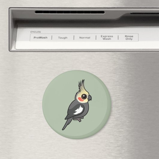 Cockatiel Magnet (In Situ (Geschirrspüler))