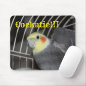 Cockatiel MOUSE PAD Mousepad (Mit Mouse)