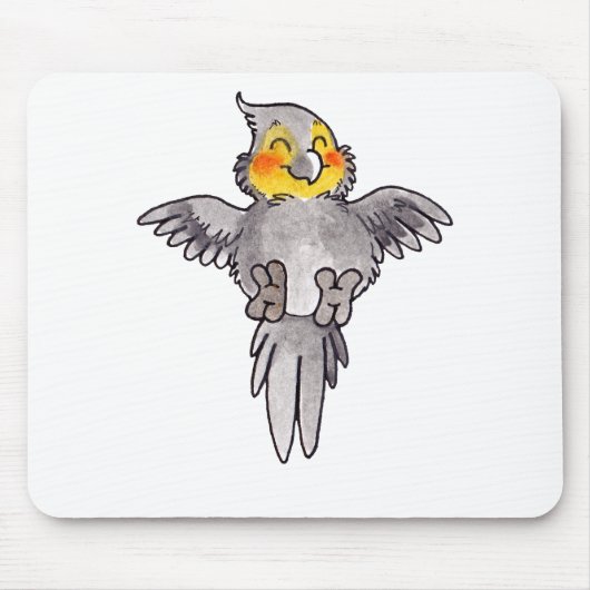 Cockatiel Mousepad (Vorne)