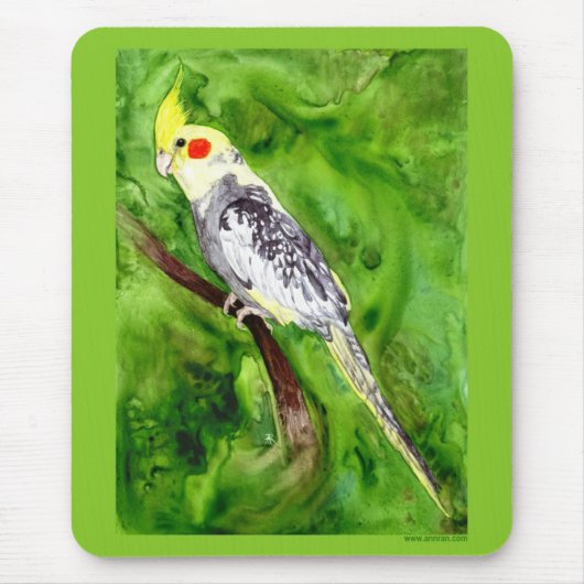 Cockatiel Mousepad (Vorne)