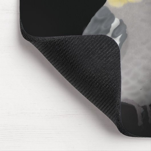 Cockatiel Mousepad (Landschaft) (Ecke)