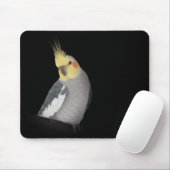 Cockatiel Mousepad (Landschaft) (Mit Mouse)
