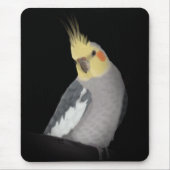 Cockatiel Mousepad (Portriat) (Vorne)