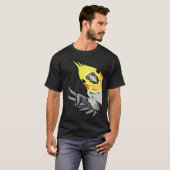 Cockatiel Parrot From Side T-Shirt (Vorne ganz)