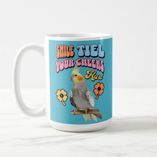Cockatiel Parrot Kaffeetasse (Links)