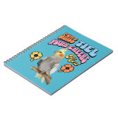 Cockatiel Parrot Notizblock (Linke Seite)