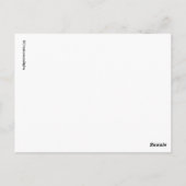 Cockatiel Pop Art Postkarte (Rückseite)