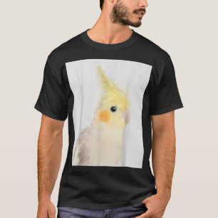 Cockatiel Portrait Niedlich Bird Gift T-Shirt