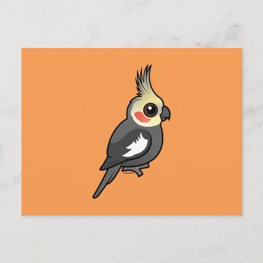 Cockatiel Postkarte (Vorderseite)