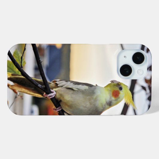 Cockatiel-Profilbild Case-Mate iPhone Hülle (Rückseite (Horizontal))