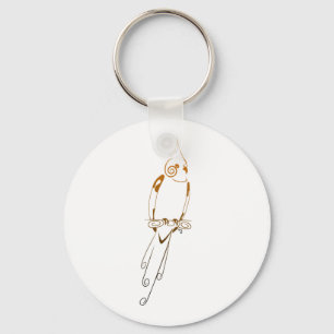 Cockatiel Schlüsselanhänger