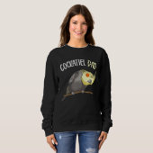 Cockatiel Vater Funny Bird Lover Men Sweatshirt (Vorne ganz)