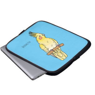 Cockatiel-Vogel-Cartoon Laptopschutzhülle