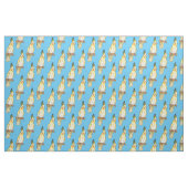 Cockatiel-Vogel-Cartoon Stoff (Fat Quarter (45,7 x 55,9 cm))