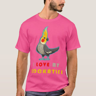 CockatielFunny Niedliche Vogelidee Lover T-Shirt