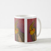 Cockatielkaffee-Tasse Kaffeetasse (VorderseiteRechts)