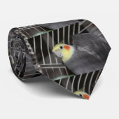 Cockatielnahaufnahme Birdie-Krawatte Krawatte (Gerollt)