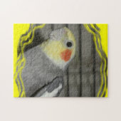 Cockatielnahaufnahme PUZZLESPIEL Puzzle (Horizontal)