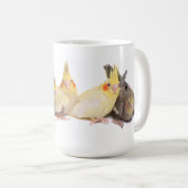 Cockatiels Kaffeetasse (VorderseiteRechts)