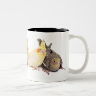Cockatiels Zweifarbige Tasse