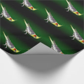 Cockatil Wrapping Paper Geschenkpapier (Ecke)