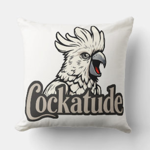 CockatoAttitude "Cockatude" Keuchkissen Kissen