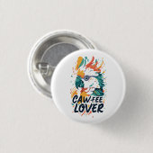 Cockatoffee Lover Button (Vorne & Hinten)
