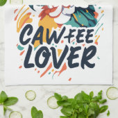 Cockatoffee Lover Geschirrtuch (Gefaltet)