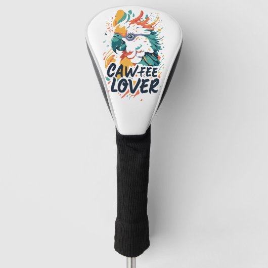 Cockatoffee Lover Golf Headcover (Vorderseite)
