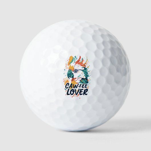 Cockatoffee Lover Golfball (Vorderseite)