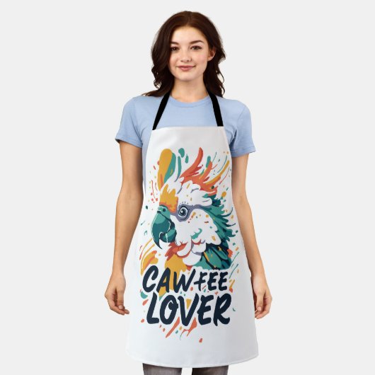 Cockatoffee Lover Schürze (Getragen)